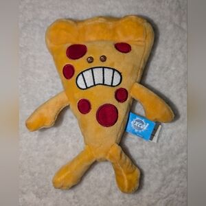 🍕 Excel Gum Commercial Plush Pizza Toy 6" Collectible Plushie
